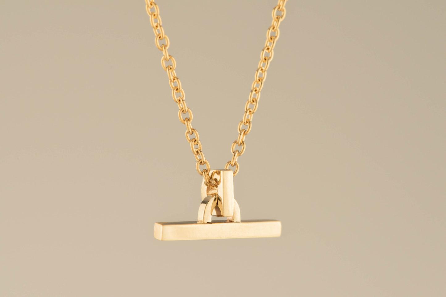 Signature D Fob Necklace