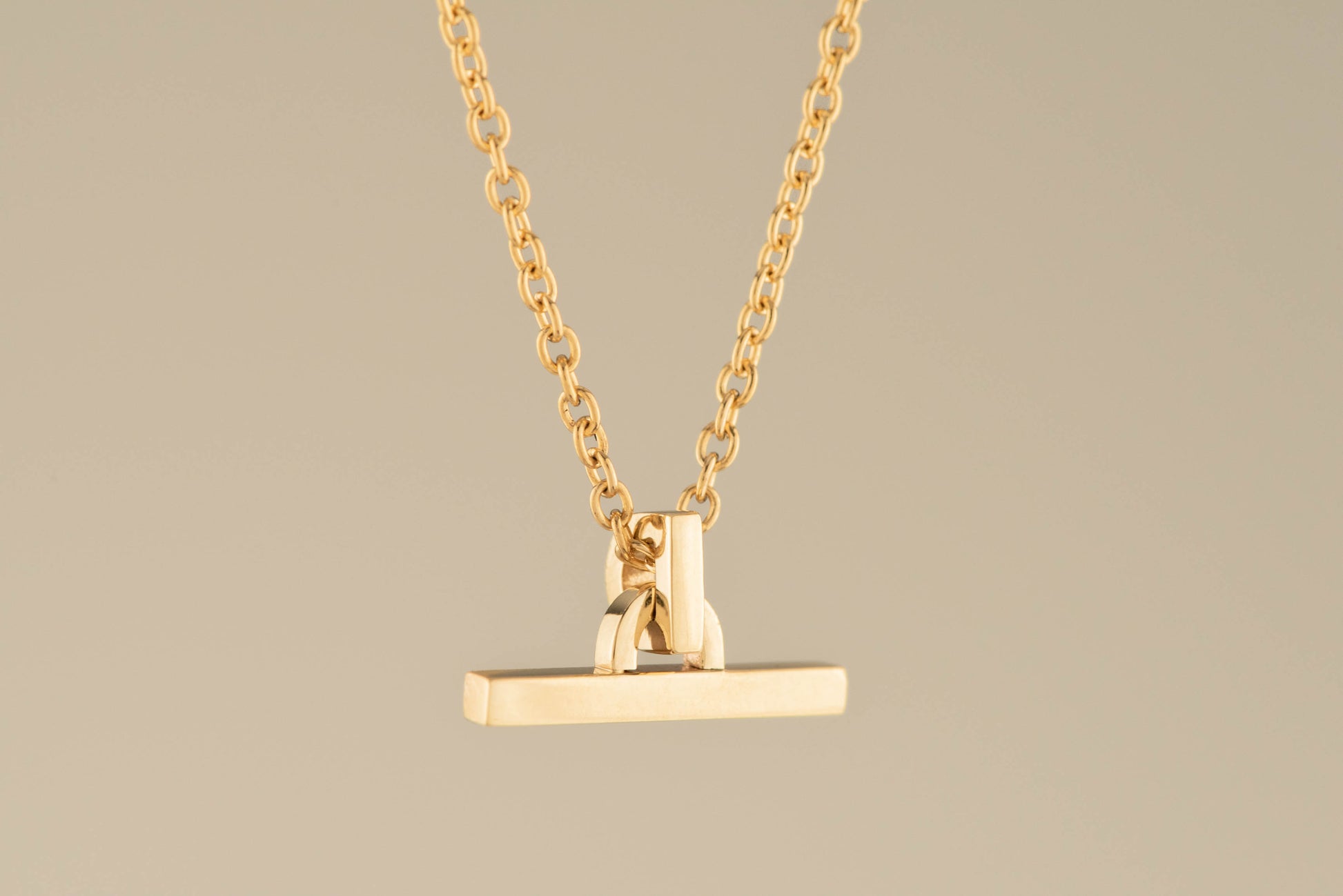Signature D Fob Necklace