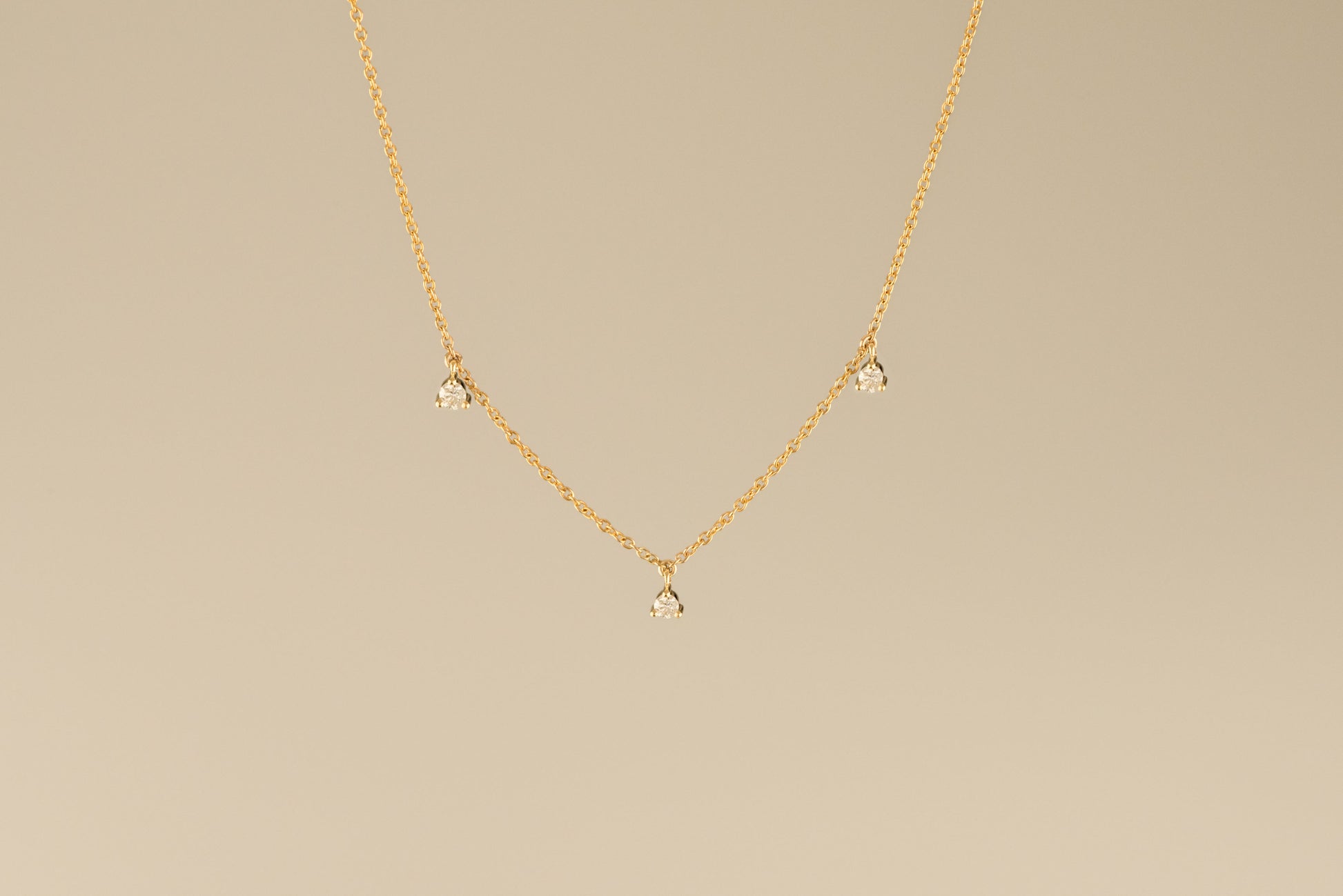 Petite Threes Necklace
