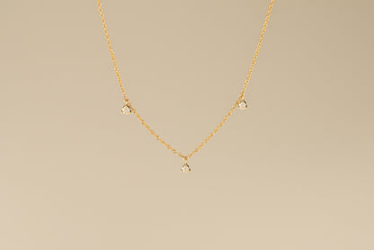 Petite Threes Necklace
