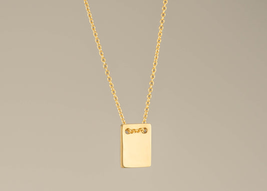 Insignia Pendant Necklace By Dean & Dust