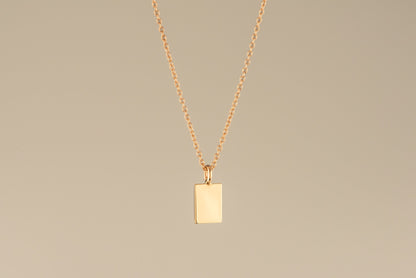 Petite Insignia Pendant Necklace By Dean & Dust