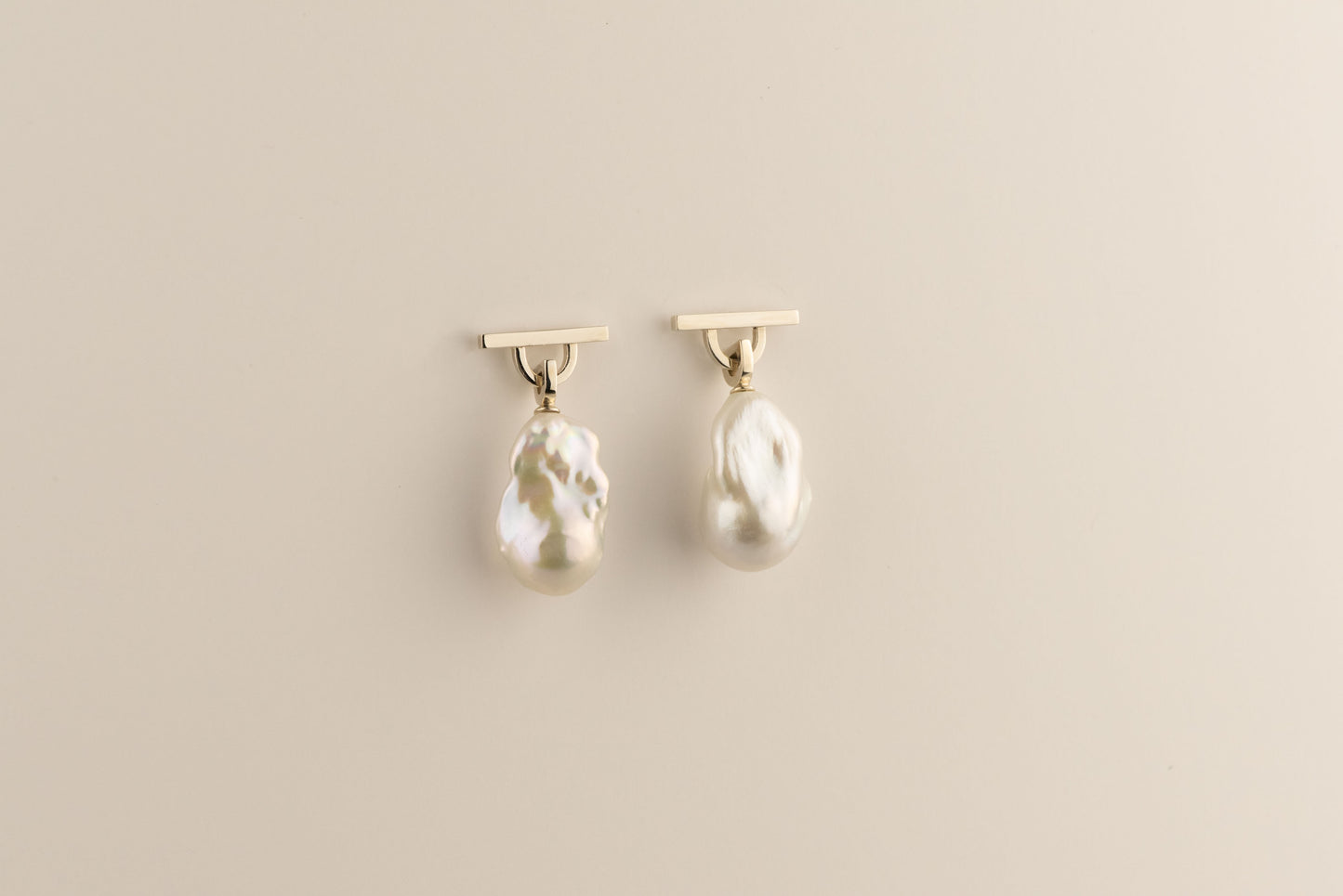 Grande Pearl Drop Earrings By Dean & Dust
