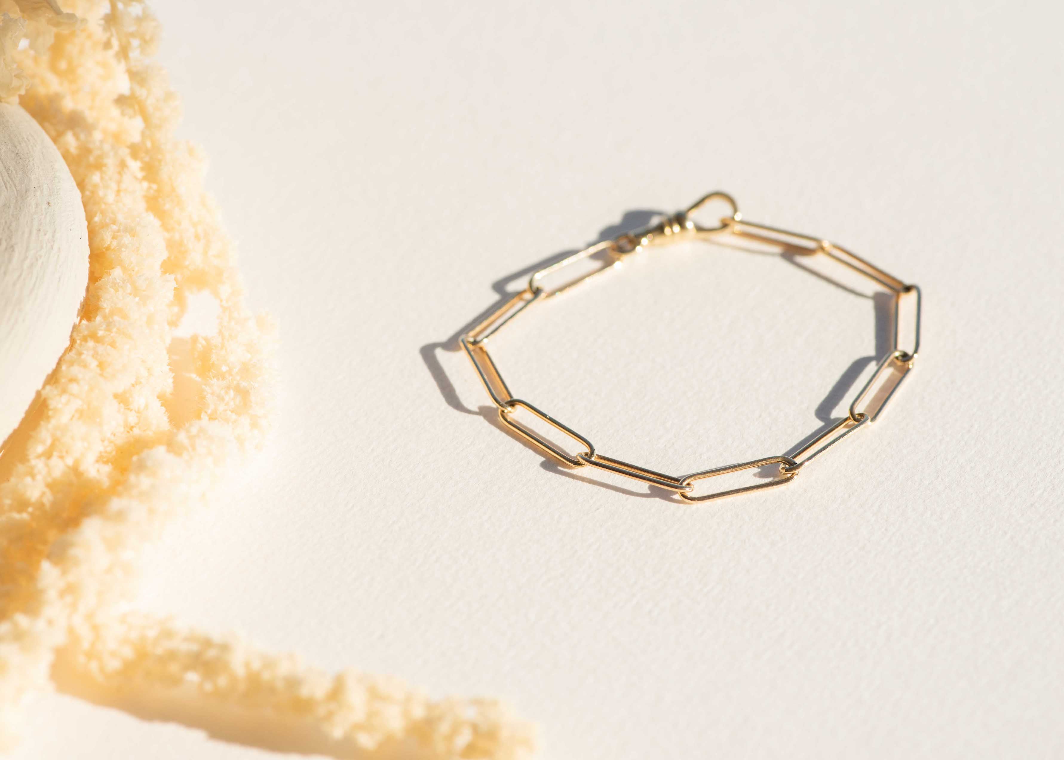 Barre Link Bracelet By Dean & Dust