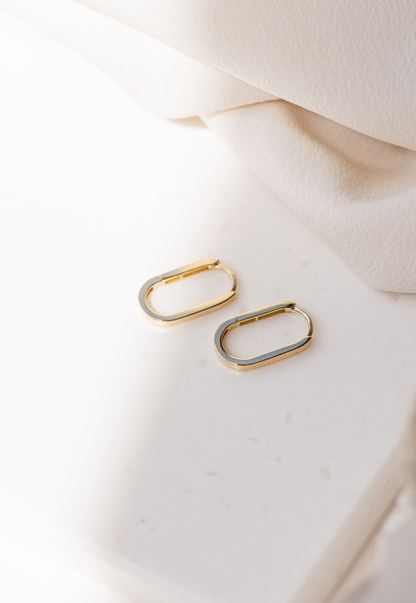 Elongated Signature Earrings - Grande
