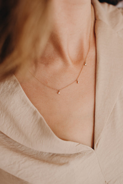 Petite Threes Necklace